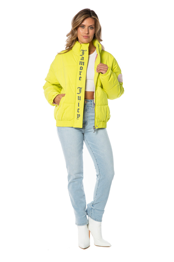 Monogram Puffer Jacket - Juicy Couture