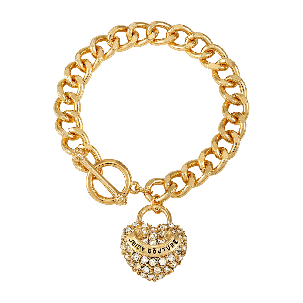 Bling Heart Toggle Bracelet - Juicy Couture
