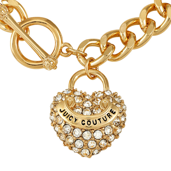 Bling Heart Toggle Bracelet - Juicy Couture