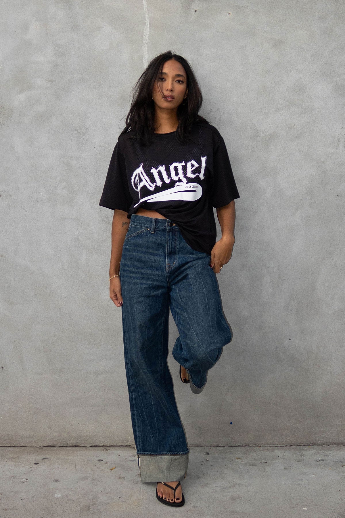 juicy couture shirt dress Juicy Couture Angel Couture Oversized Tee Dress