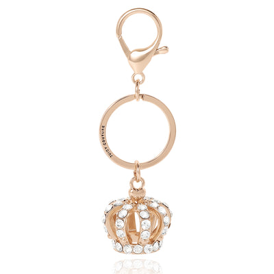 Crown Charm Rhinestone Keychain - Juicy Couture