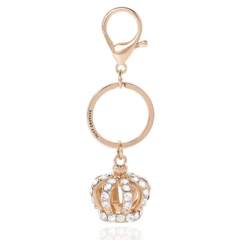 Crown Charm Rhinestone Keychain - Juicy Couture