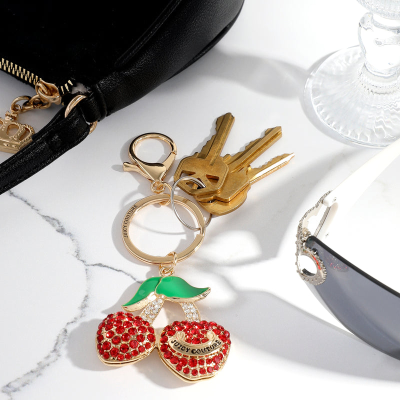 Cherry Charm Keychain - Juicy Couture