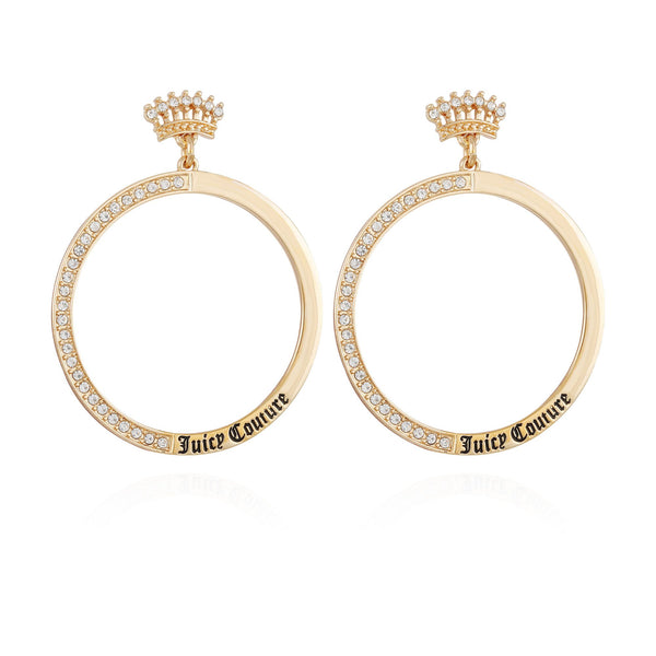 Hoop Earrings with sleek hoop design - Juicy Couture