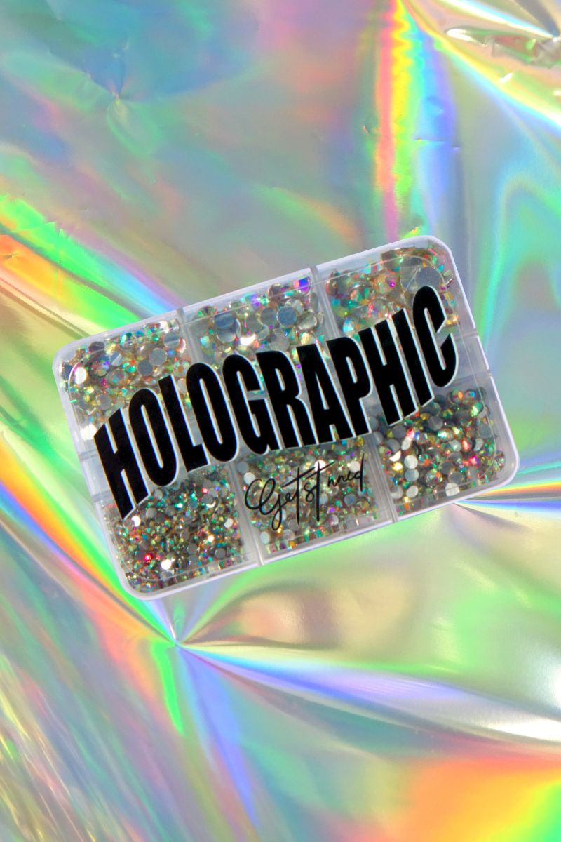 GetStonned Holographic Rhinestone Variety Pack