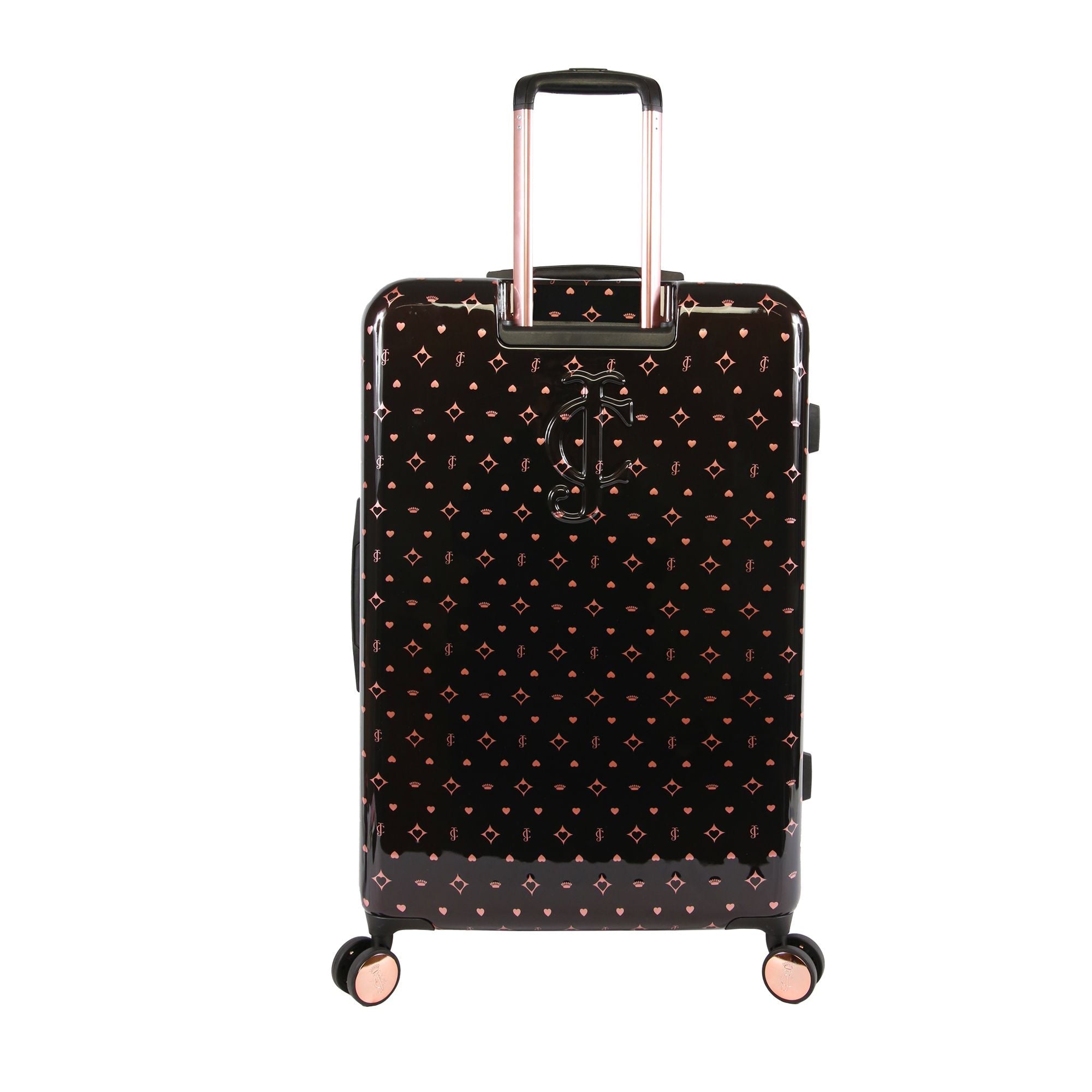 Juicy Couture ロゴ入りキャリーバッグ 2-Piece Hardside Spinner Luggage Set - Juicy Couture