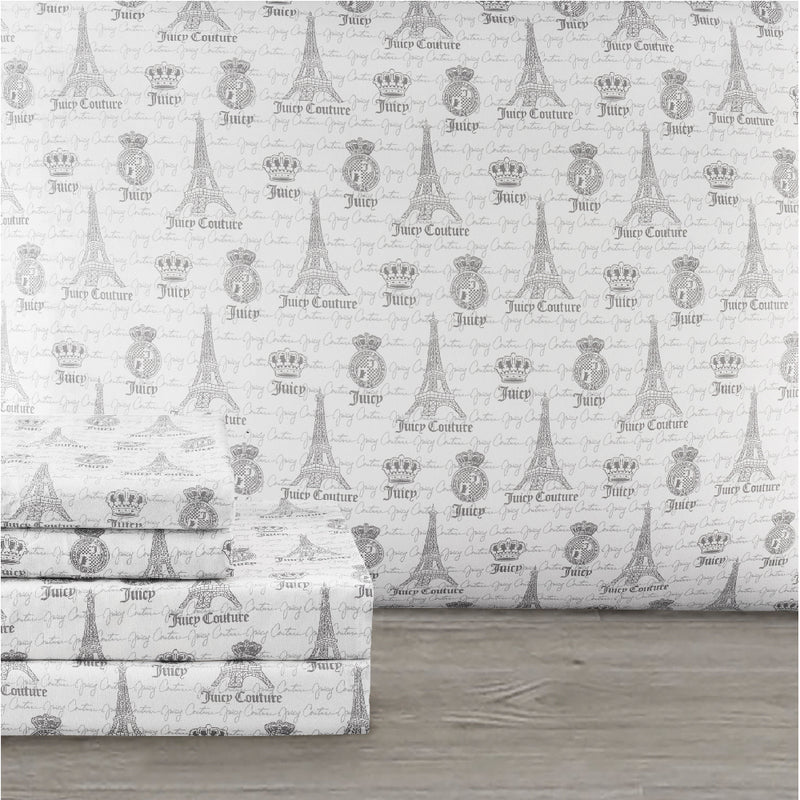 Printed Microfiber Sheet Set - Juicy Couture