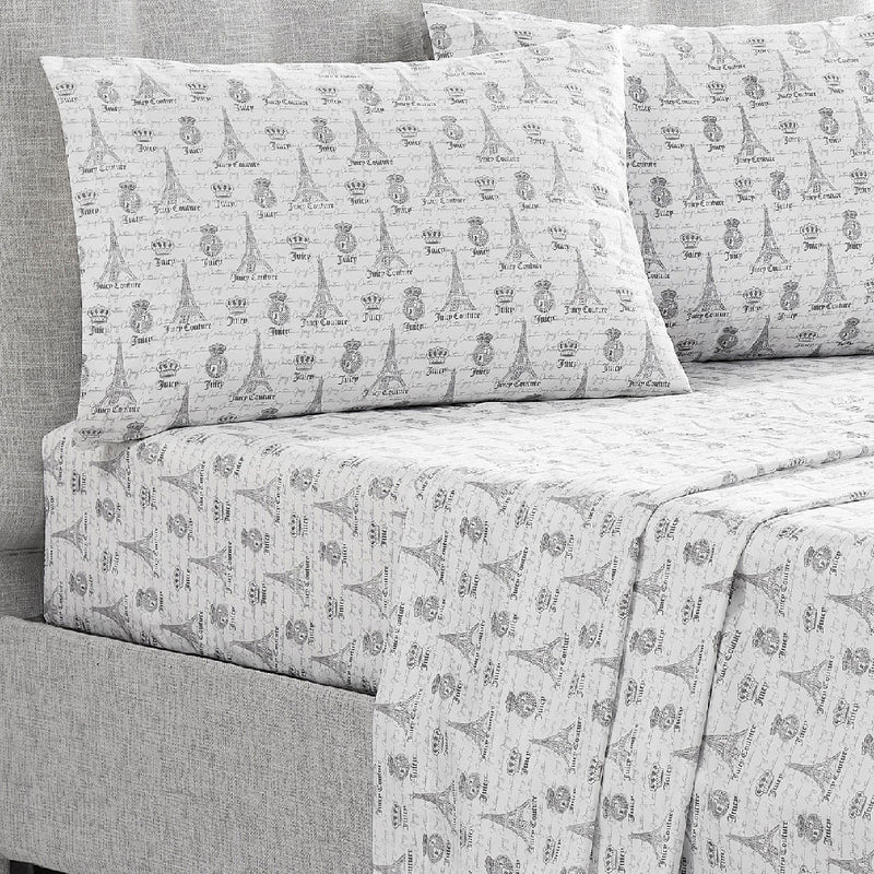 Printed Microfiber Sheet Set - Juicy Couture