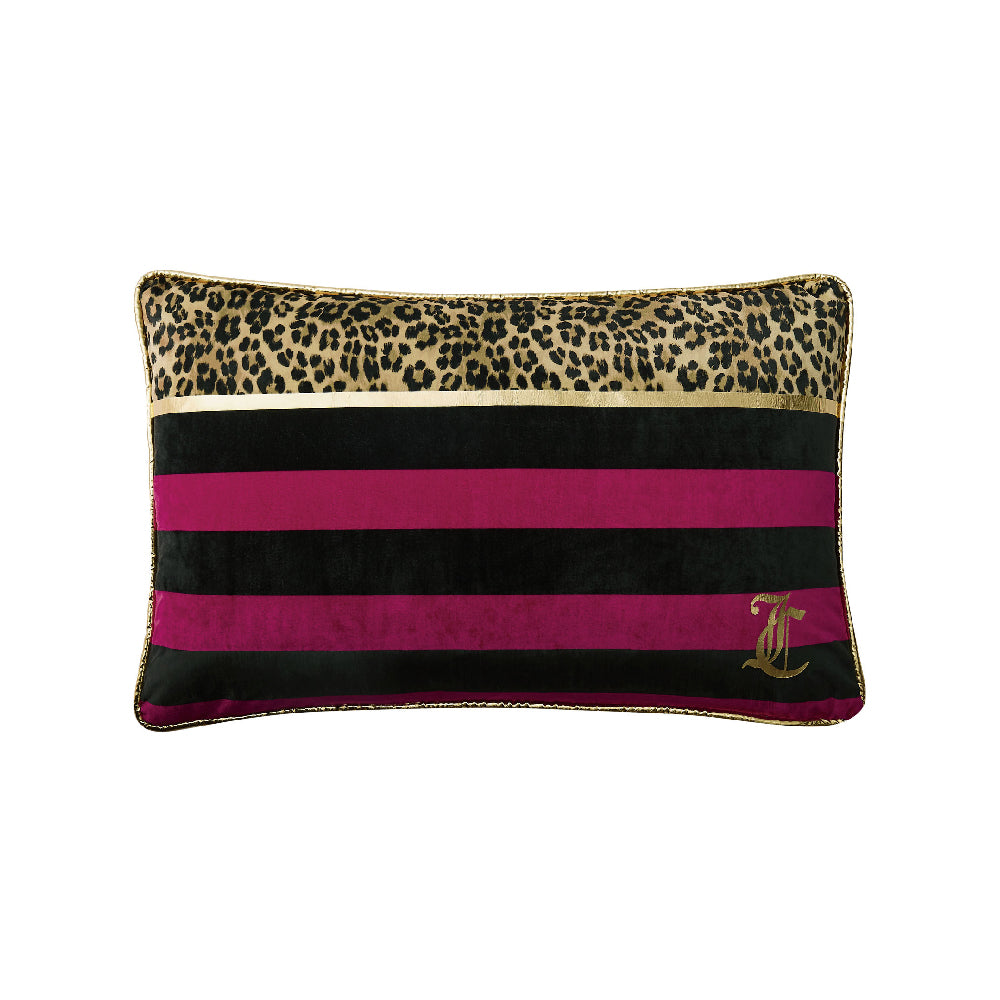 Velvet Safari Stripe Pillow - Juicy Couture
