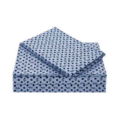 Printed Microfiber Sheet Set - Juicy Couture