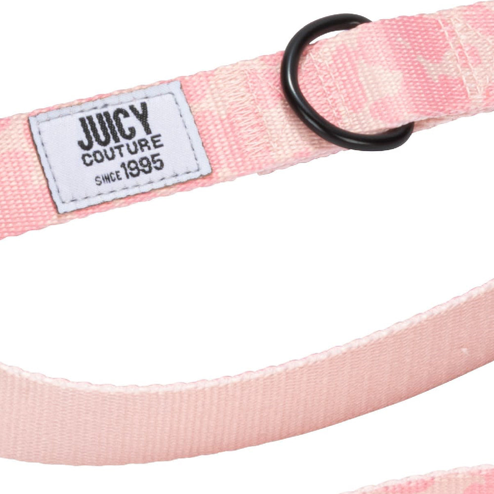  Juicy Couture Bling Velour Pet Harness and Leash Set - Pink -  Small - Pet Harness and Leash Combo for Dogs and Cats : Pet Supplies