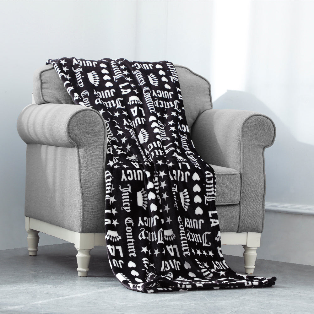 Plush Throw Blanket - Juicy Couture