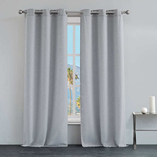 Melody Embellished Double Layer Curtains - Juicy Couture