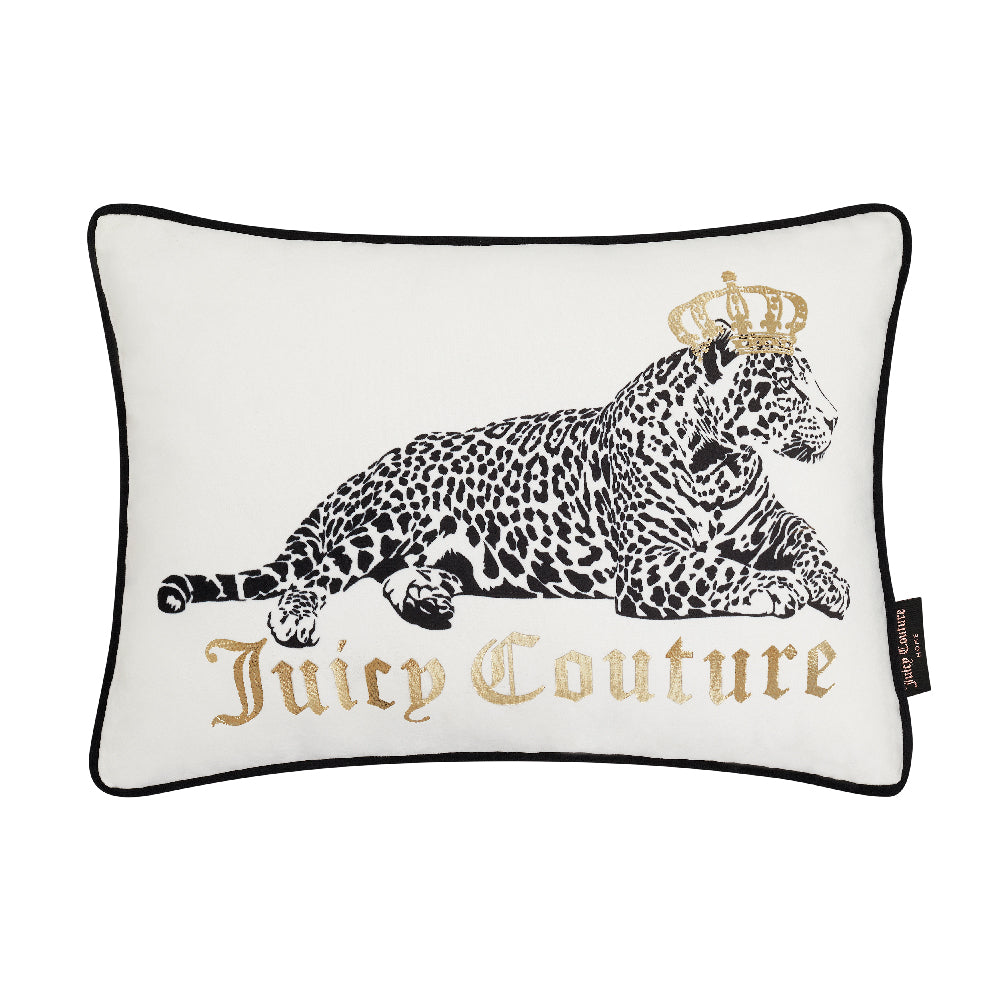 Leopard with Crown Pillow - Juicy Couture