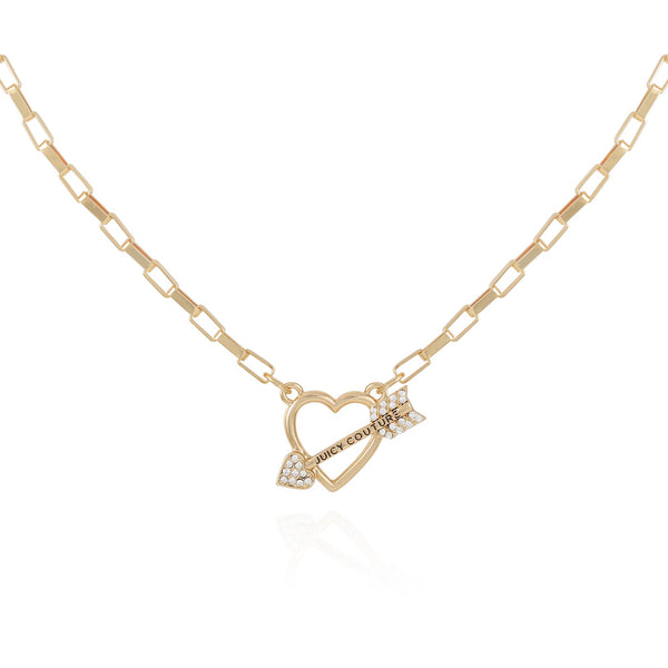 Cupid's Arrow Bling Charm Necklace - Juicy Couture