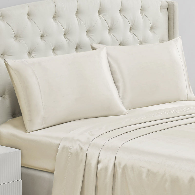 Solid Satin Pillow Case Set - Juicy Couture