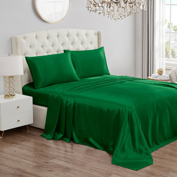 Solid Satin Sheet Set - Juicy Couture