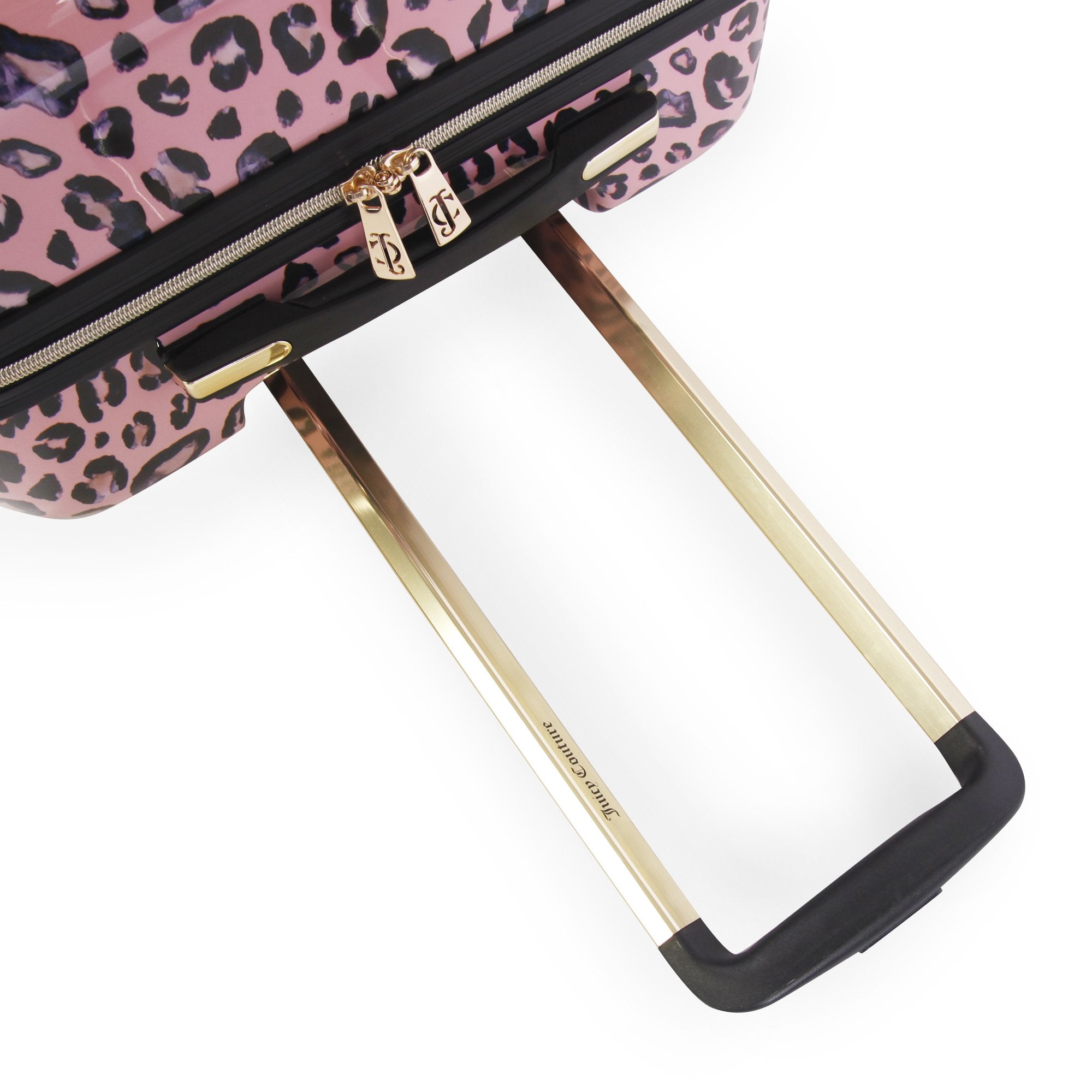 Pink Leopard 3-Piece Hardside Spinner Luggage Set#color_pink-leopard