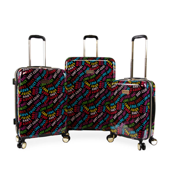 3-Piece Hardside Spinner Luggage Set - Juicy Couture