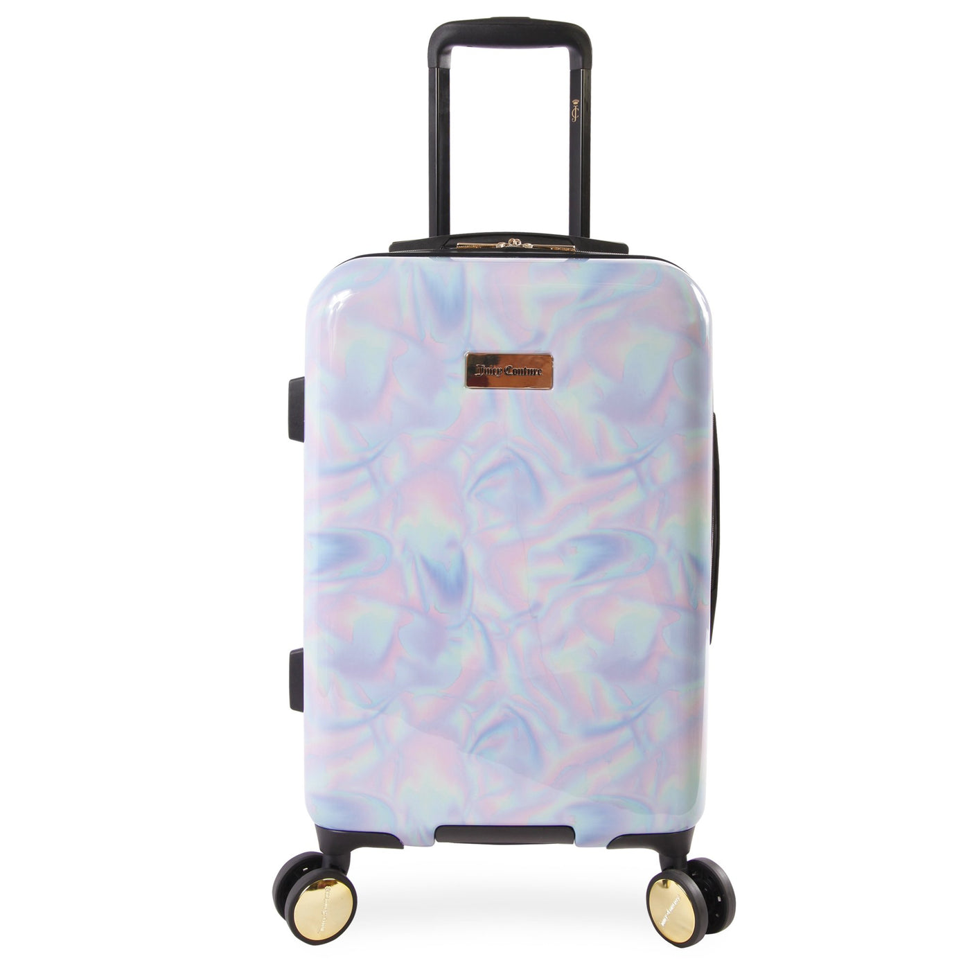 Holographic Carry-On Hardside Spinner Luggage#color_holographic