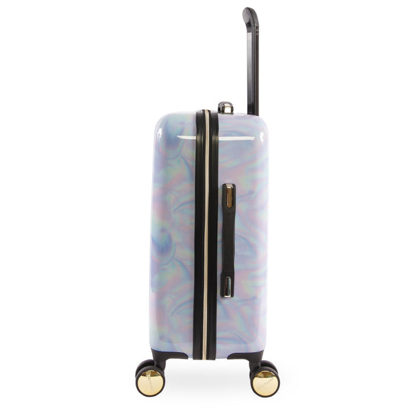 Holographic Carry-On Hardside Spinner Luggage#color_holographic