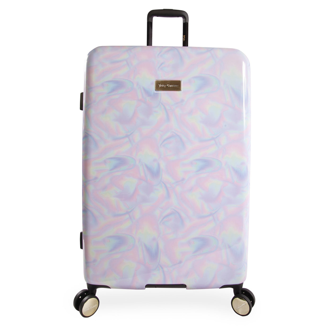 Holographic Large Hardside Spinner Luggage#color_holographic