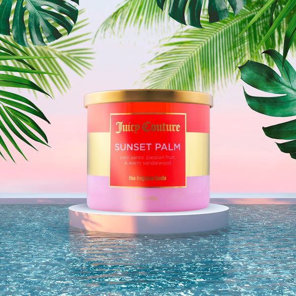 Sunset Palm Candle - 3BINT