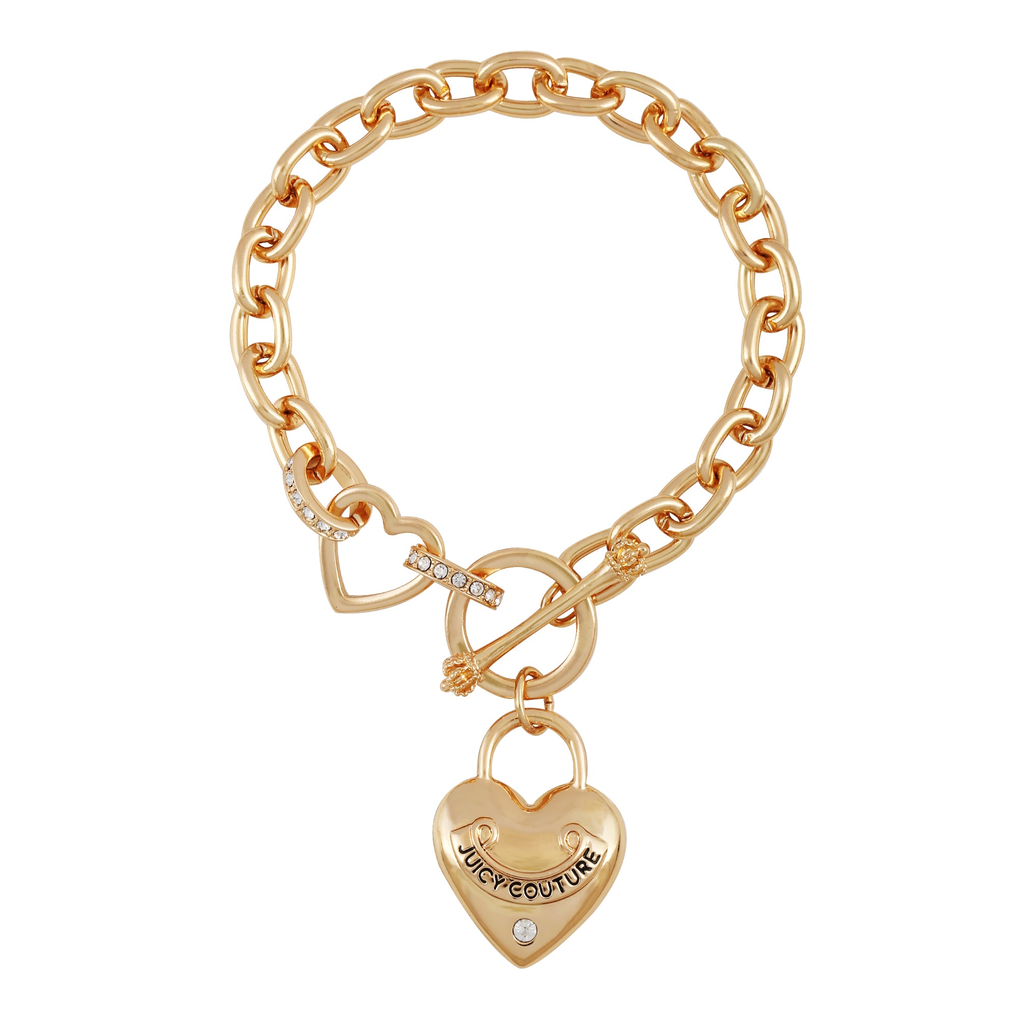 Heart Pendant Charm Bracelet - Juicy Couture