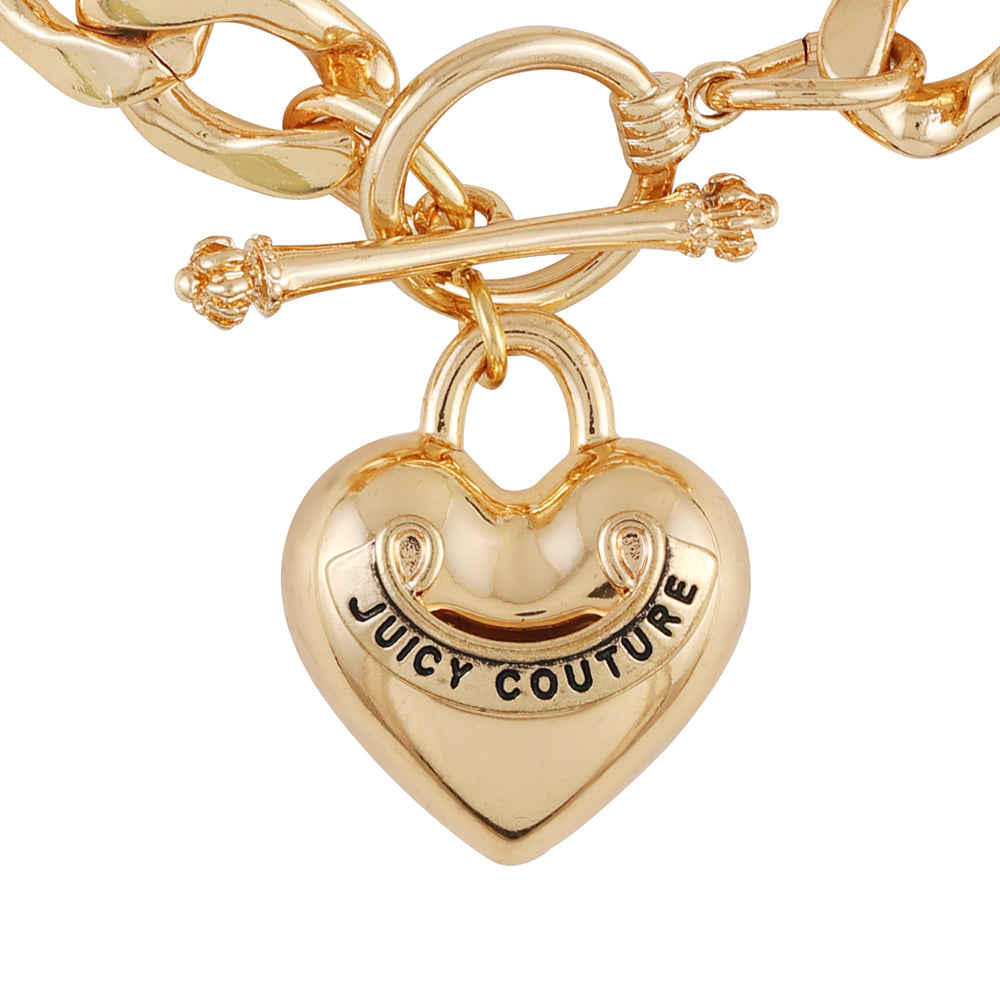 Juicy Couture Banner Heart Starter Bracelet
