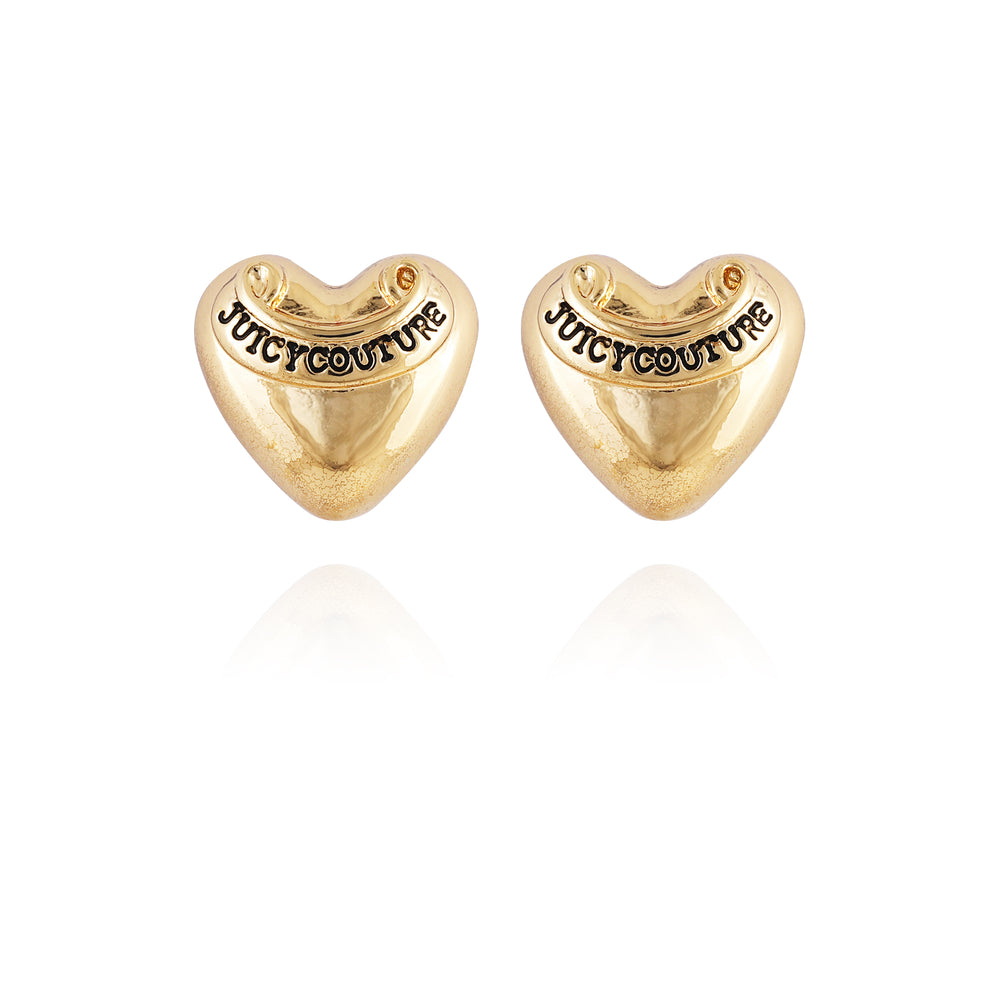 Heart Stud Earrings - Juicy Couture